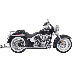 バッサニ Bassani フルエキゾースト フィッシュテール 36"/2.25" 07年-17年 ソフテイル バッフル有 WO店