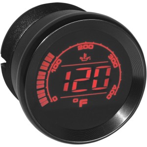 コソ KOSO 油温計 2インチ(51mm) 04年-13年 黒 WO店