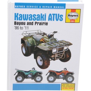 ヘインズ Haynes マニュアル 整備書 86年-11年 カワサキ ATV WO店