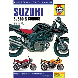 ヘインズ Haynes マニュアル 整備書 99年-08年 スズキ SV650/SV650S WO店