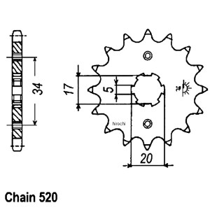 JT チェーン JT Chains スプロケット フロント 12T/520 90年-97年 TRX200 スチール WO店