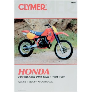 クライマー Clymer マニュアル 整備書 81年-87年 ホンダ CR250R-500R WO店