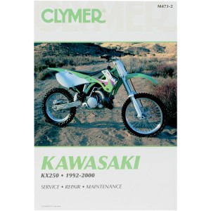 クライマー Clymer マニュアル 整備書 92年-00年 カワサキ KX250 WO店