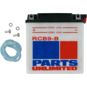 Parts Unlimited 液別 耐久バッテリー 開放型 12V YB9-B WO店