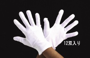エスコ ESCO M 薄手綿手袋(12双) EA354AA-52 WO店
