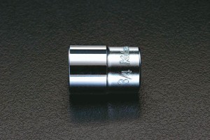 エスコ ESCO 1/2"sqx11/16" ソケット EA618CG-7 WO店