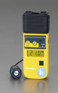 エスコ ESCO デジタル酸素濃度計(ミニ) EA733C-1A WO店