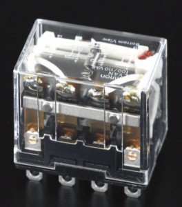 エスコ ESCO DC 24V/4c/10A 汎用リレー EA940MP-23A WO店