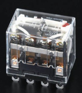 エスコ ESCO DC24V/4c/10A LED付 汎用リレー EA940MP-23E WO店