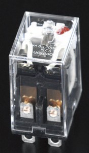 エスコ ESCO AC 24V/2c/ 5A LED付 汎用リレー EA940MP-30E WO店