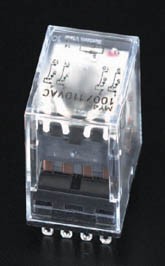 エスコ ESCO DC24V/4c/ 3A LED付 汎用リレー EA940MP-43E WO店