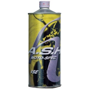 アッシュオイル A.S.H OIL VSE MOTO-SPEC 100％化学合成 4サイクル エンジンオイル 10W-40 1L H-ASH-1800 WO店