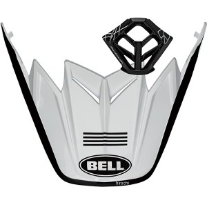 ベル BELL バイザー&マウスピースキット MOTO-9 FLEX/MIPS ファストハウス 4ストライプ マットホワイト/黒 7112550 WO店
