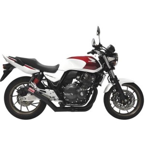 モリワキ フルエキゾースト ワンピース 18年 CB400SF、CB400SB 黒 WO店