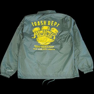 トラッシュデポ TRASHDEPT TRASH DEPT オリジナルコーチジャケット グリーン S 026869-NF WO店