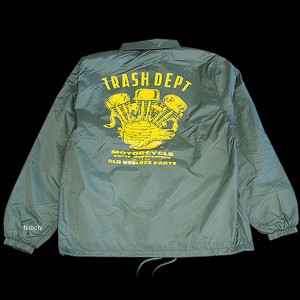 トラッシュデポ TRASHDEPT TRASH DEPT オリジナルコーチジャケット グリーン L 026871-NF WO店