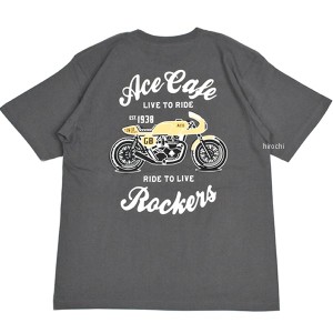 エースカフェロンドン ACE CAFE LONDON コットン Tシャツ Live to Ride SUMI Lサイズ WO店