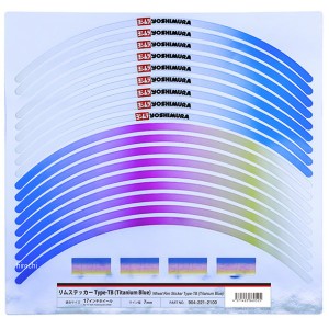 ヨシムラ リムステッカーTYPE-TB 17インチ WO店