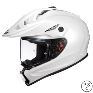 オージーケーカブト OGK KABUTO オフロードヘルメット GEOSYS ジオシス パールホワイト XLサイズ 4966094614591 WO店