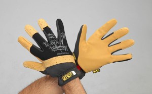 [M] 手袋・メカニック(合成革/黒・ブラ 000012295473 WO店