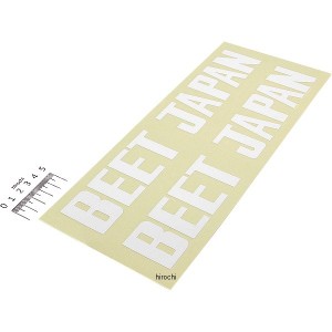 ビート BEET ステッカー BEET JAPAN 白 WO店