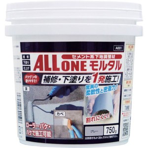 (株)アサヒペン アサヒペン ALL ONE モルタル 750g 601506 WO店