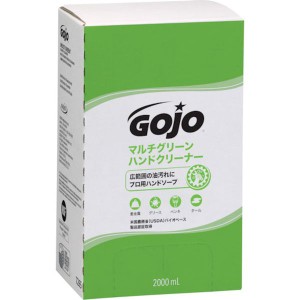 ゴージョージャパン(株) GOJO ゴージョー マルチグリーン ハンドクリーナー 2000mL(カートリッジ) 7265 WO店