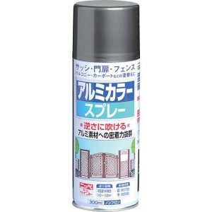 HTE107300  アルミカラースプレー 300ml シルバーメタリック HTE107-300 4976124324604 WO店