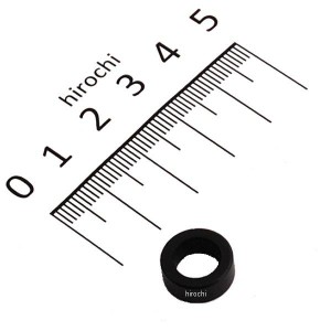 キタコ アルミスペーサーカラー(黒・M8用) 13×8.2×5 WO店