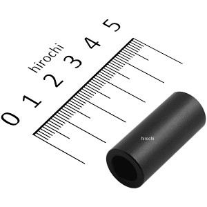 キタコ アルミスペーサーカラー(黒・M8用) 13×8.2×30 WO店