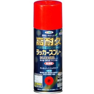 (株)アサヒペン アサヒペン 高耐久ラッカースプレー300ML 赤 WO店