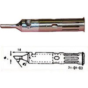 60-01-03 コテライザー　こて先ハンディプロ用先端２ｍｍ角度４５度 ＷＯ店