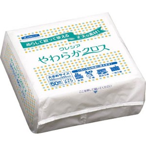 日本製紙クレシア(株) クレシア やわらかクロス 50枚X18パック WO店