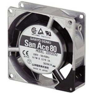 S109S051  山洋電気(株) SanACE ACファン（80×25mm AC200V-プラグコード付属） WO店