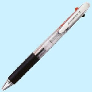 三菱鉛筆(株) uni ジェット3色ボールペン 透明 10本入り WO店