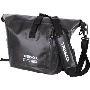 TSBBK  トラスコ中山(株) TRUSCO 防水ターポリンショルダーバッグ ブラック WO店