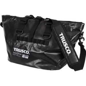 TTBLBK  トラスコ中山(株) TRUSCO 防水ターポリントートバッグ Lサイズ ブラック WO店