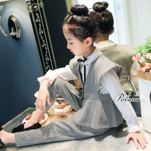 子供服 女の子 セットアップ キッズ チェック柄 2点セット 卒業式 結婚式 発表会 フォーマル スーツ 女の子 韓国子供服 入園式 入学式の通販はau Wowma ワウマ Polaris ポラリス 商品ロットナンバー