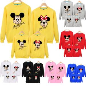 ディズニー トレーナー Disney 親子ペア ミッキー ペアルック トレーナー Mickey 家族 親子 スウェット パーカー トップス お揃い 裏起毛の通販はau Wowma ワウマ One One 商品ロットナンバー