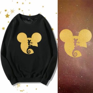 ミッキー トレーナー Disney ディズニー Mickey ペアルックパーカー ウェット 厚手 薄手 裏起毛 春夏 秋冬 トップス