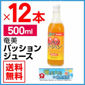 送料無料パッションフルーツジュース 500mll×12本 栄食品 パッションジュース