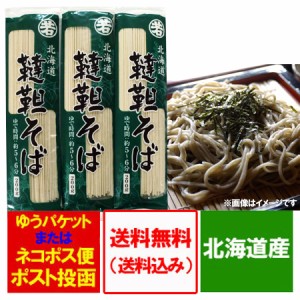 北海道 そば 韃靼そば 送料無料 韃靼蕎麦 乾麺 だったんそば 200 g×3束 北海道 剣淵町 だったん蕎麦