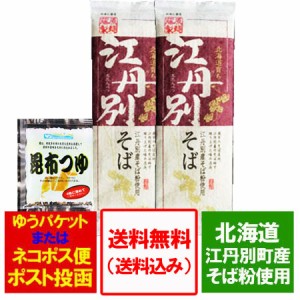 蕎麦 乾麺 送料無料 江丹別そば 乾麺 250g×2束 価格 1000 円 ぽっきり ポイント消化 えたんべつ そば めんつゆ 付き 干しそば 1000ポッ