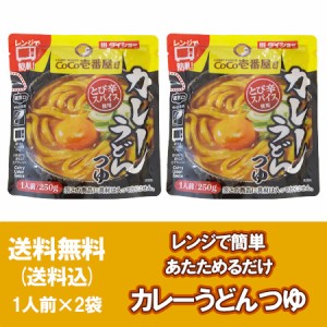 「カレーうどんのつゆ」 カレーうどん 送料無料 カレー うどん CoCo壱番屋 カレーうどん レトルト  カレーうどん つゆ 2袋 価格 682 円 