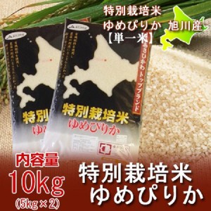 米 北海道産米 10kg 送料無料 ゆめぴりか 10kg 特別栽培米 有機肥料使用 ゆめぴりか 米 ゆめぴりか ( 5kg×2 ) 米 白米