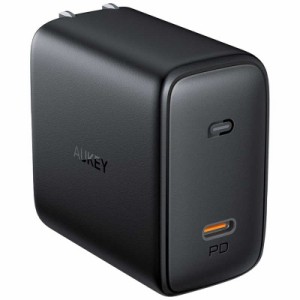 AUKEY　USB充電器 Omnia 100W PD対応 [USB-C 1ポート]Black[USB Power Delivery対応]　PA-B5-BK