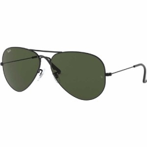 レイバン　AVIATOR LARGE METAL II L2821 62mm ブラック/グリーンクラシックG-15　RB3026_