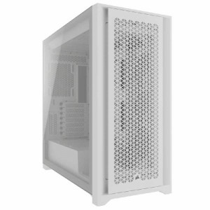 コルセア　CORSAIR　PCケース［ATX /Micro ATX /Extended ATX /Mini-ITX］5000D CORE AIRFLOW ホワイト　CC-9011262-WW