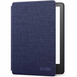 Amazon　【Kindle Paperwhite Kindle Paperwhiteシグニチャーエディション用】 Amazon純正ファブリックカバー ディープシーブルー (2021