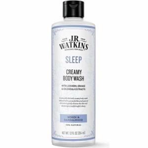 アントレックス　J.R.WATKINS クリーミーボディウォッシュ モノイ＆サンダルウッド　